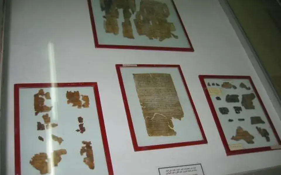 Scrolls in caves preserved ancient texts