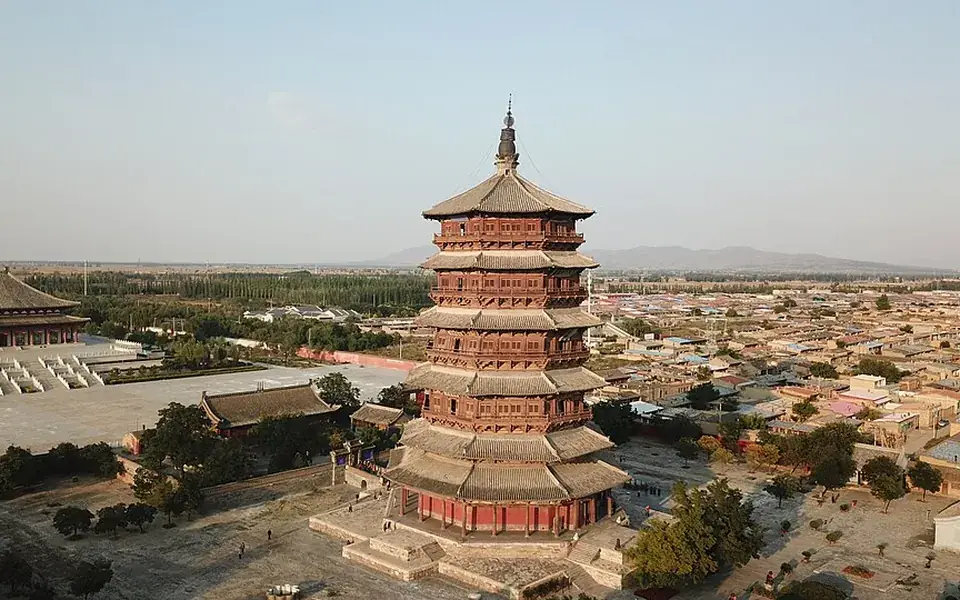 Illustration: Wooden Pagoda of Ying County