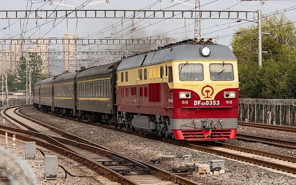 Railways first carried minerals