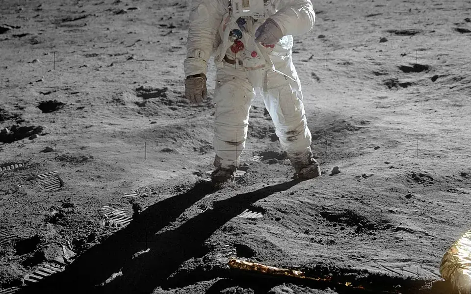 One Apollo 11 astronaut stayed in lunar orbit