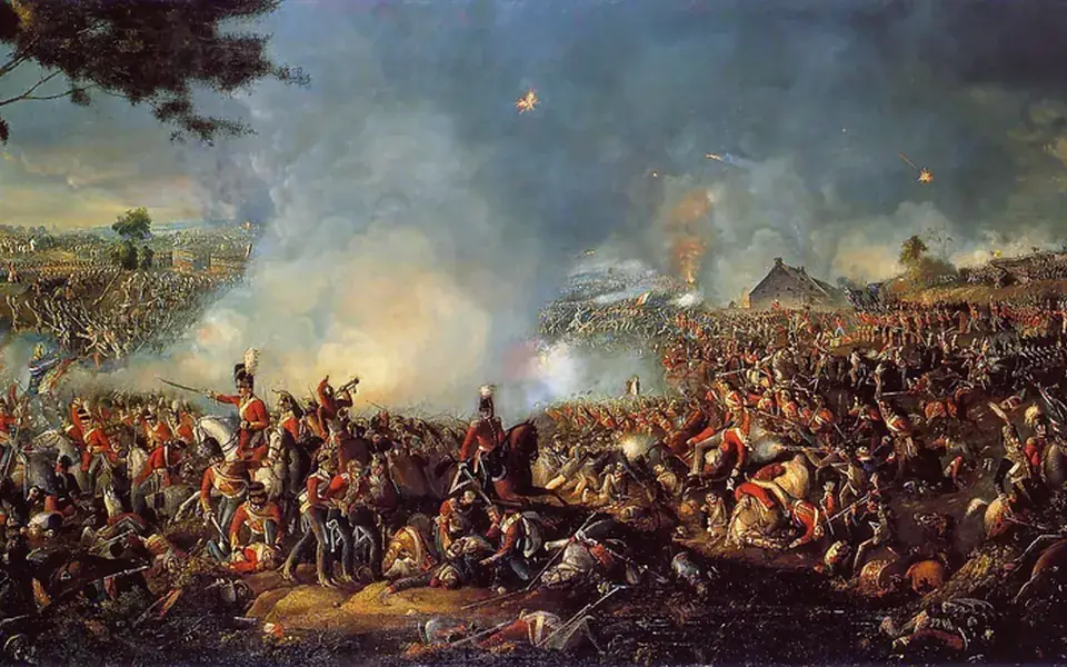 Illustration: Battle of Waterloo