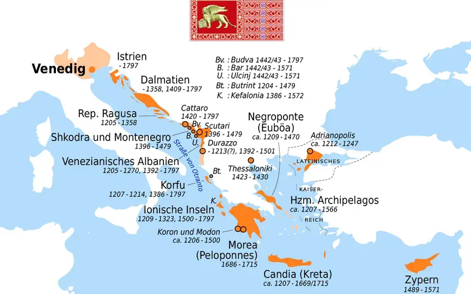 Venice's power grew through trade and maritime networks