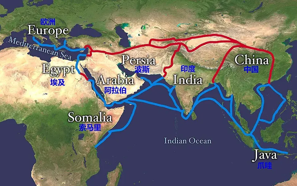 The Silk Road was a network rather than one highway
