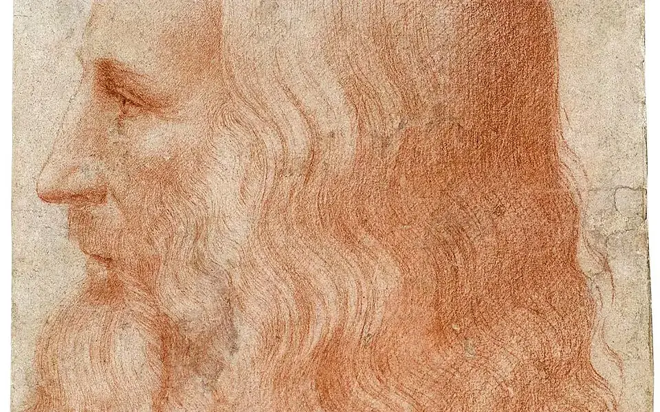 Leonardo's notebooks explored machines and the human body