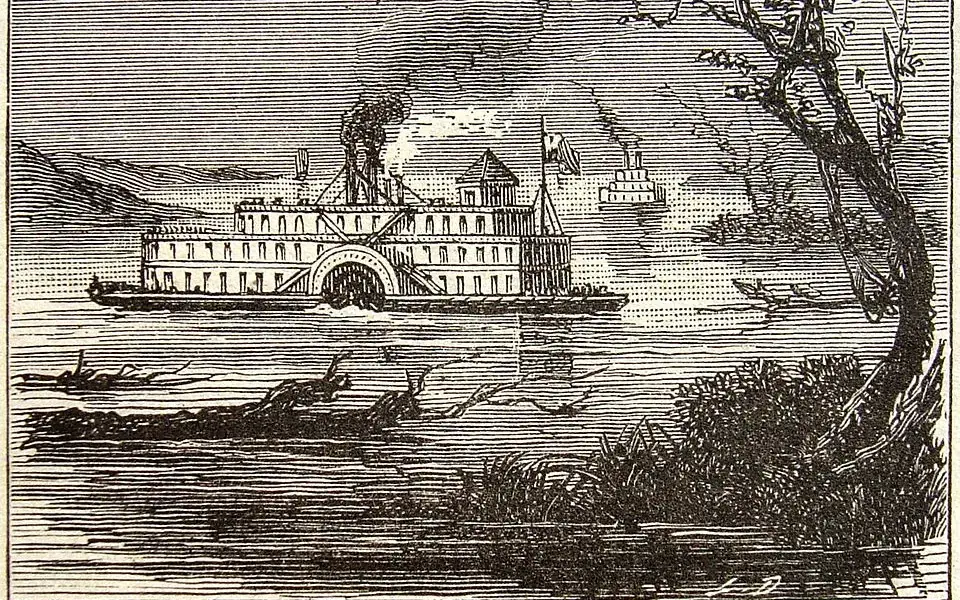 Illustration: Steamship