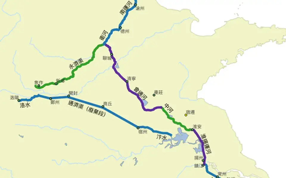 Illustration: Grand Canal of China