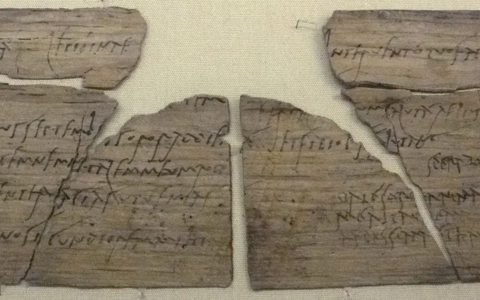Roman soldiers left shopping lists and birthday invitations on wood