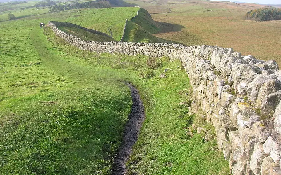 A Roman frontier crossed northern Britain from sea to sea