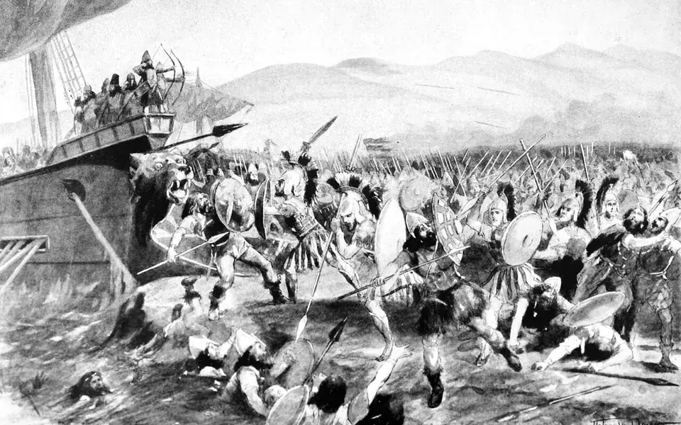 A Greek victory reshaped the story of a Persian invasion