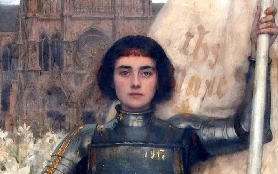 A teenage messenger helped lift the siege of Orleans