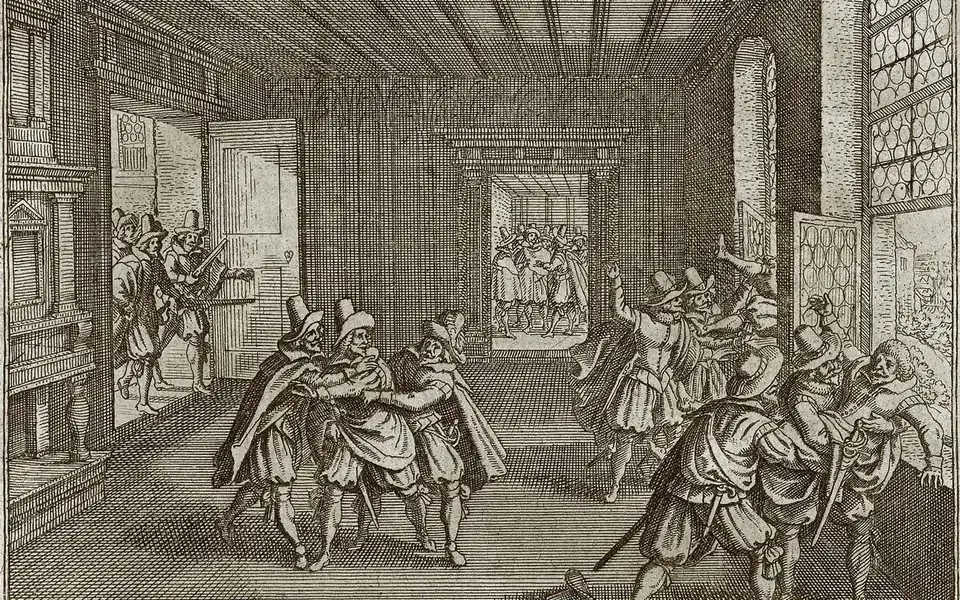 Throwing officials from a window helped ignite a European war