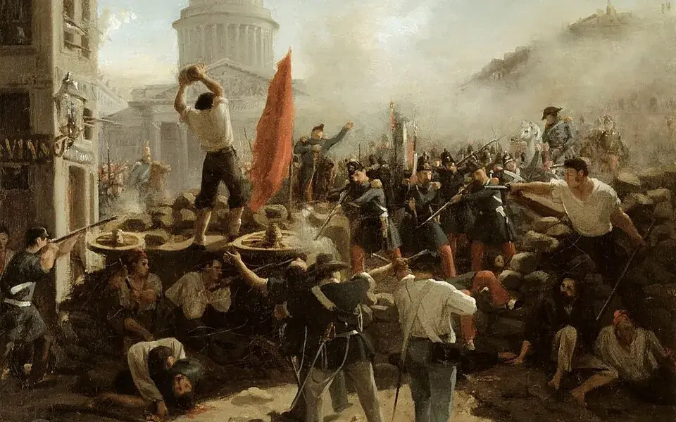 Revolts spread across Europe with demands for constitutions and work