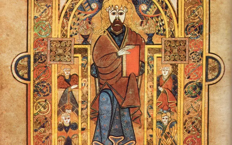 A lavish gospel manuscript survived journeys between monasteries