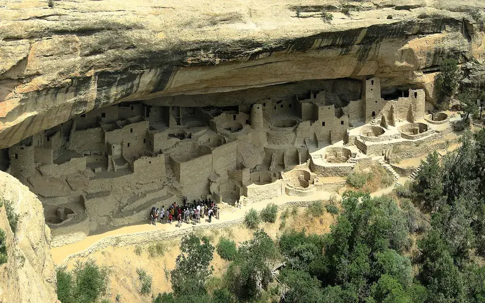 Cliff Palace in Mesa Verde National Park, Colorado
