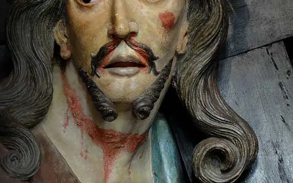 A Brazilian sculptor carved a dramatic sacred landscape