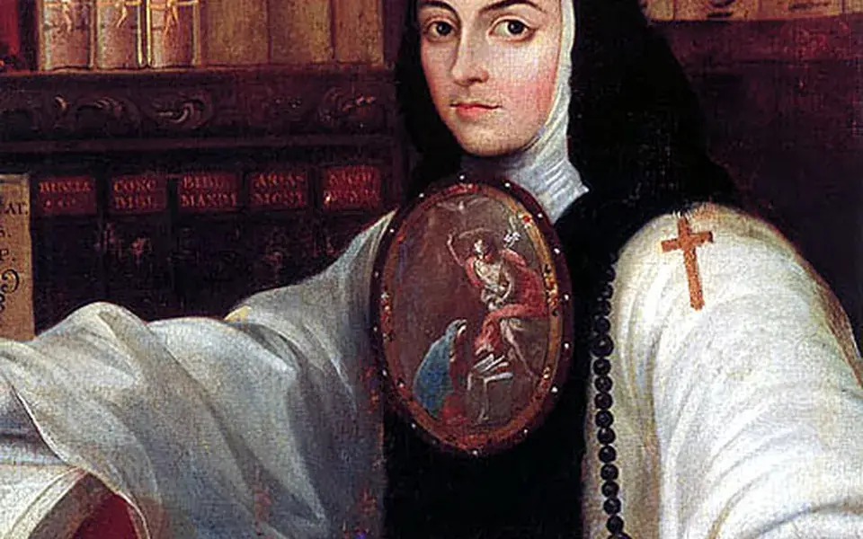 Miguel Cabrera's portrait of Sor Juana Inés de la Cruz