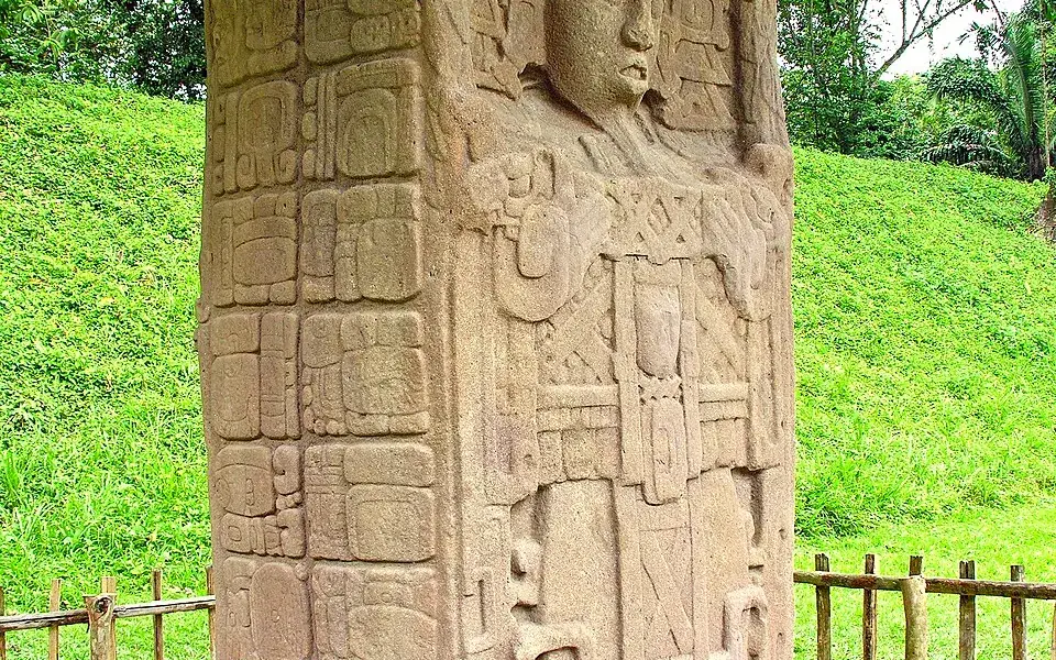 Stela C at Quiriguá, Guatemala