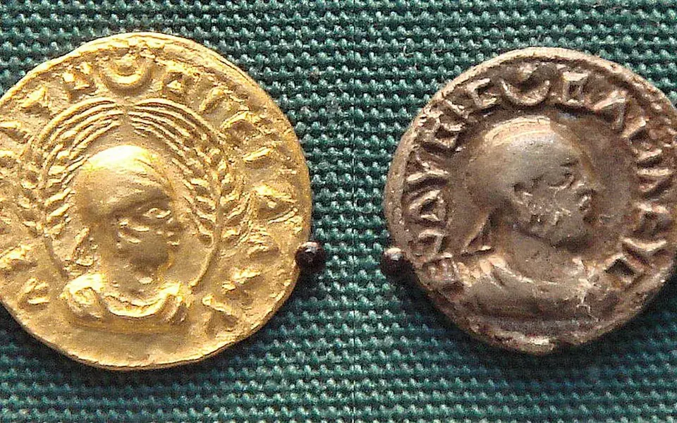 An African kingdom put its rulers on coins