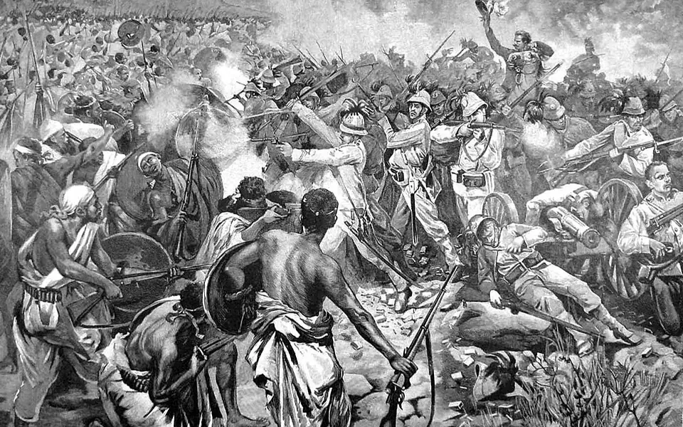 An African army defeated a colonial invasion at Adwa