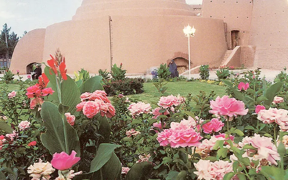 A Persian yakhchal ice-storage structure
